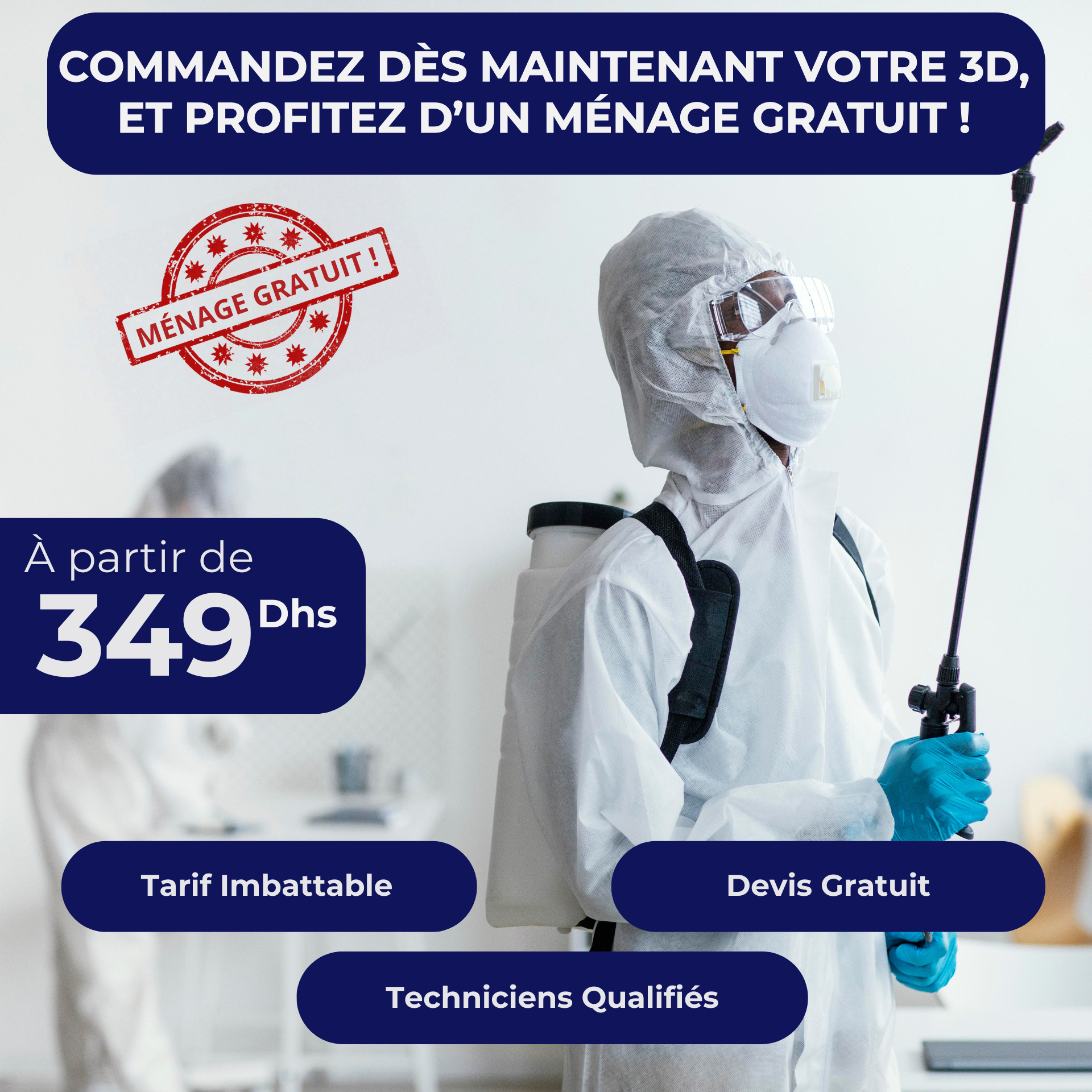 Désinsectisation, Dératisation, Déreptilisation